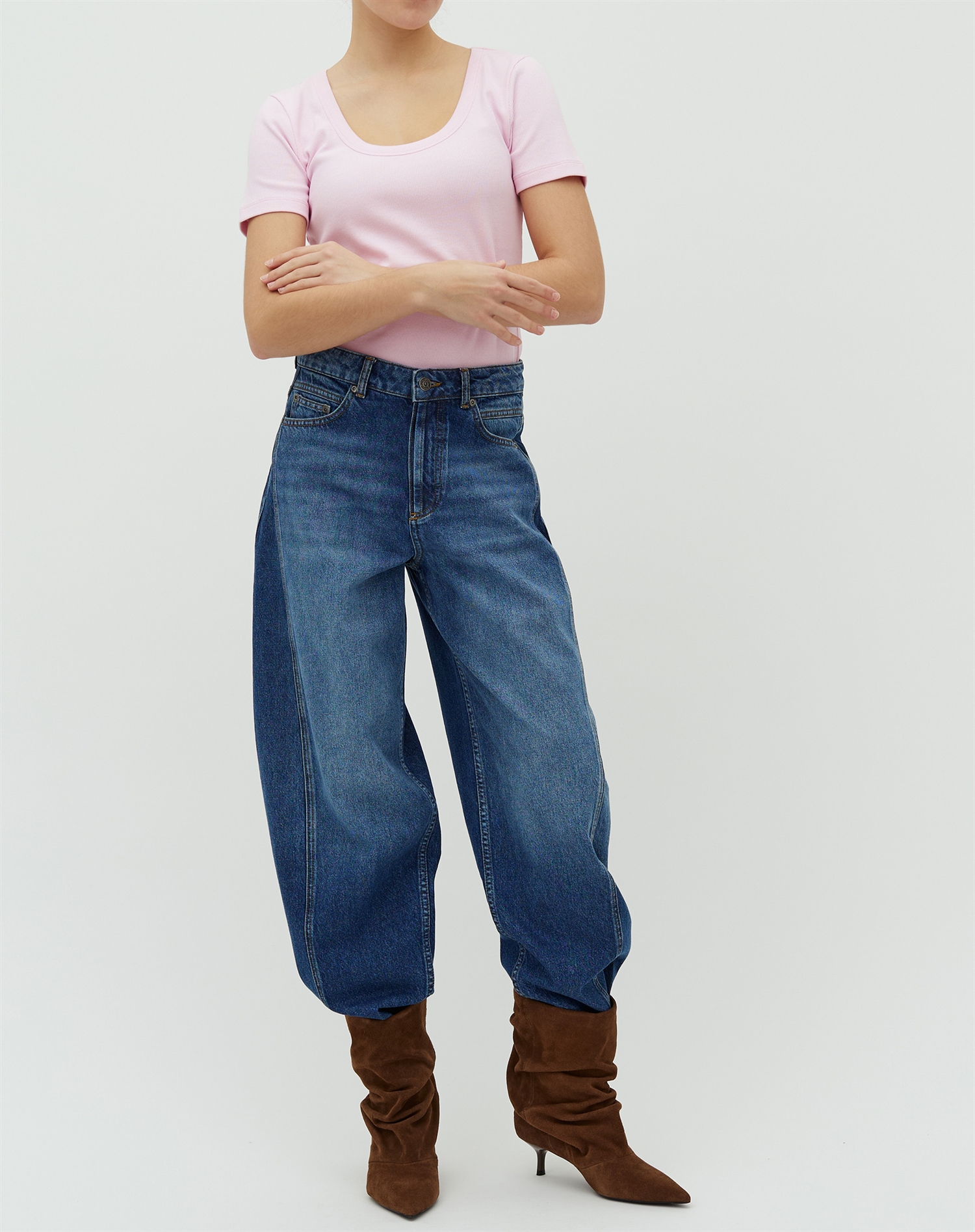 Mbym - Menton-M Jeans - Vintage Blue Wash